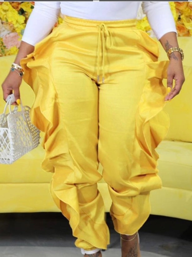 Ruffle Pants