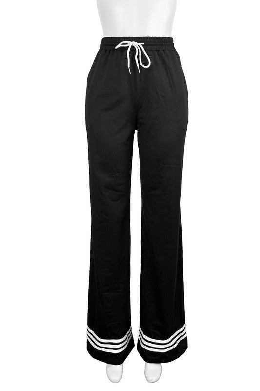 WOMEN FASHION CLASSIC STRAIGHT LEG PANTS