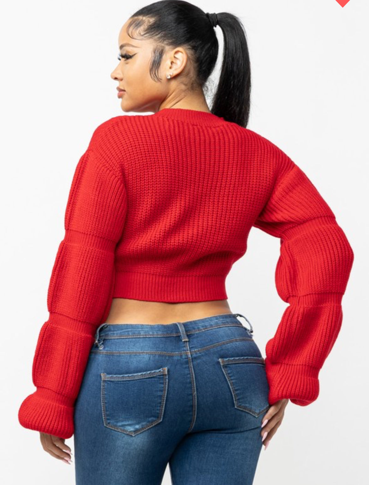 Bold Cutout Knit Sweater