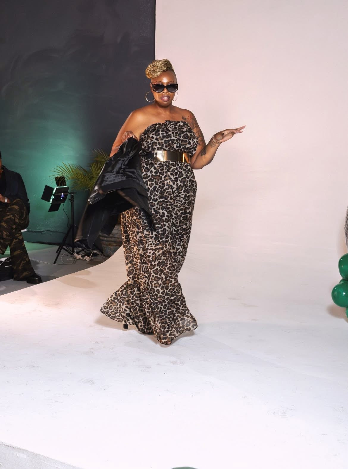 STRAPLESS DREAM PALAZZO PLUS JUMPSUIT