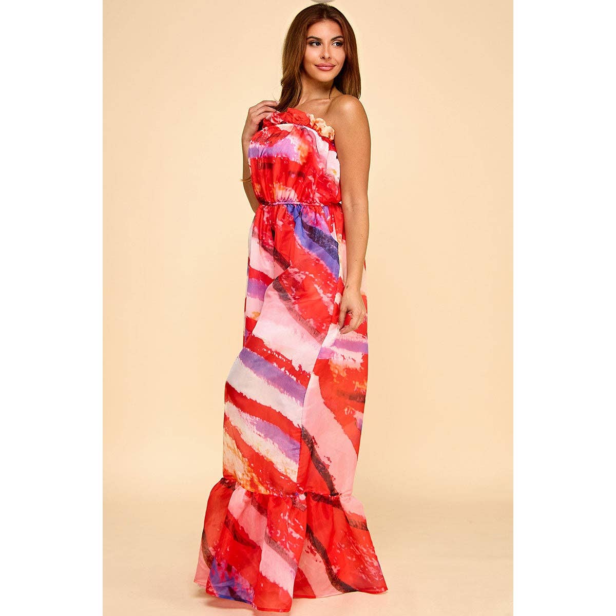 STRAPLESS DREAM PALAZZO PLUS JUMPSUIT